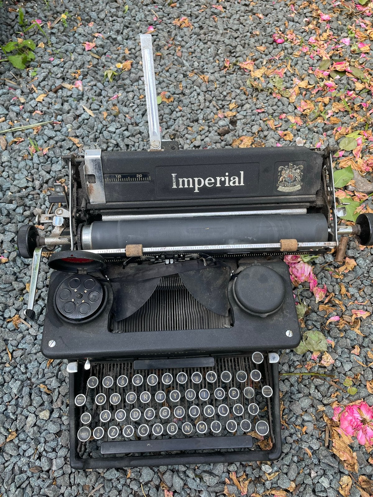 Klassieke Imperial 58 typemachine, Diversen, Typemachines, Ophalen, Gebruikt