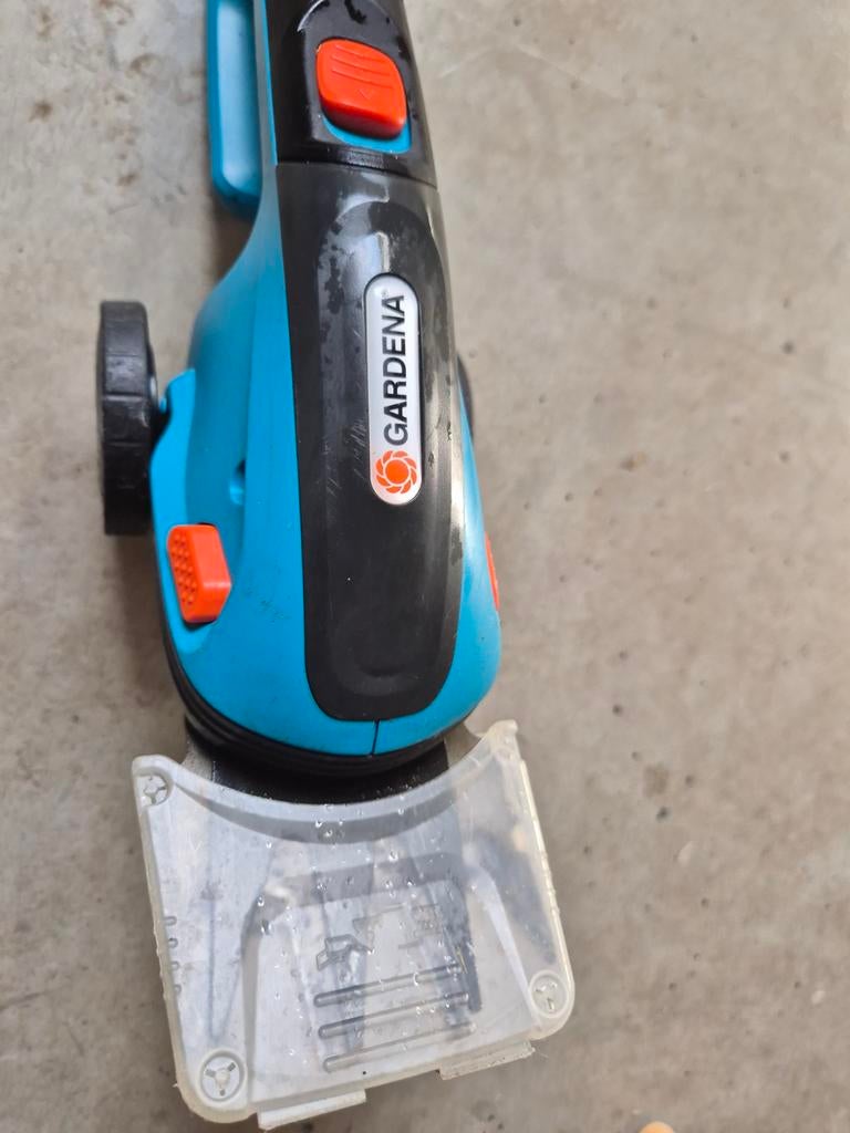 Grasschaar Gardena Accu Li-ion, Ophalen of Verzenden, Minder dan 700 watt, Haakse handslijpmachine
