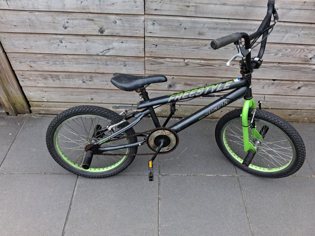 Leuke 20 inch Sparta cross fiets, Fietsen en Brommers, Fietsen | Crossfietsen en BMX, Ophalen, Zo goed als nieuw, Staal