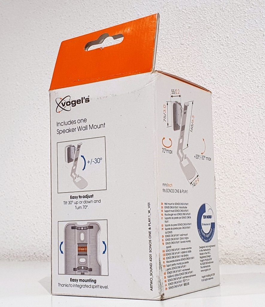 Foto 4 van Verstelbare muurbeugel voor Sonos - Vogel's SOUND 4201