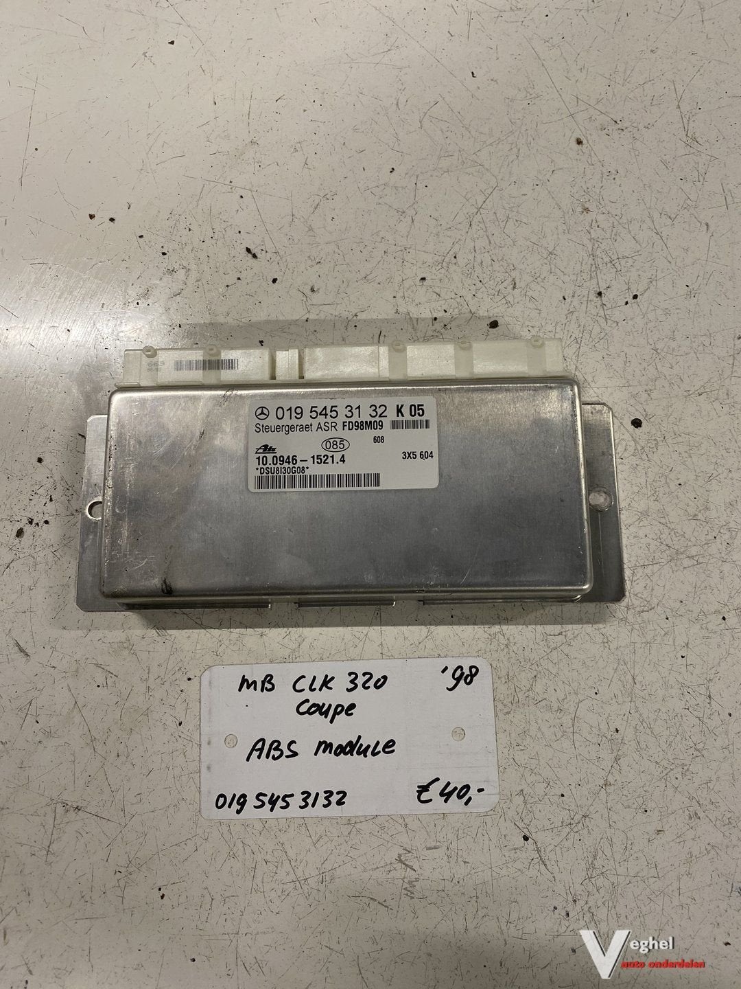 Mercedes CLK 320 coupe 1998 ABS Module 019 545 3132