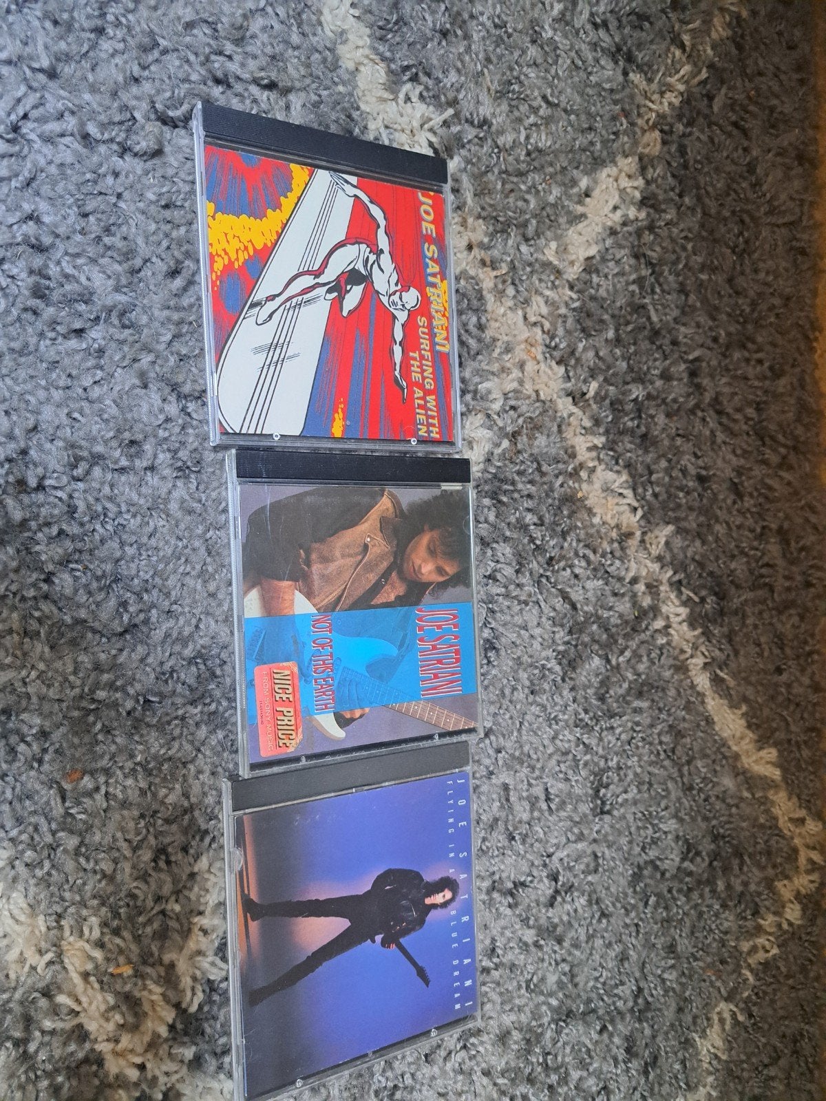3 cd's Joe satriani, Ophalen of Verzenden, Zo goed als nieuw, Poprock