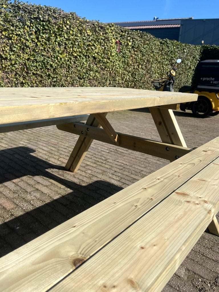 prachtige picknicktafels, Tuin en Terras, Nieuw, Ophalen of Verzenden, Inklapbaar, Rechthoekig