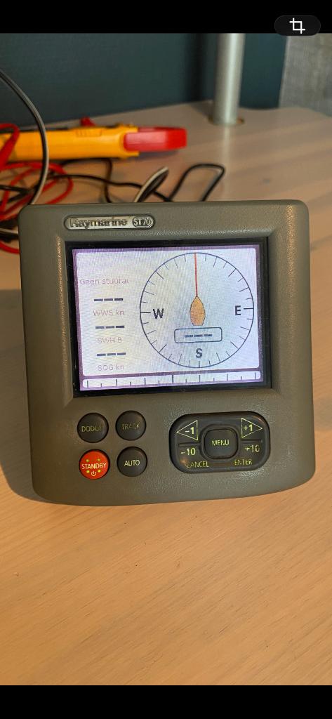 Raymarine st70 autopilot display, Watersport en Boten, Ophalen of Verzenden, Zo goed als nieuw, Gps of Kompas