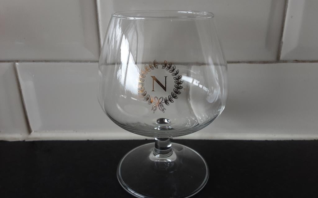 NAPOLEON cognac glas (zonder gouden strip), Ophalen of Verzenden, Zo goed als nieuw, Borrel- of Shotglas