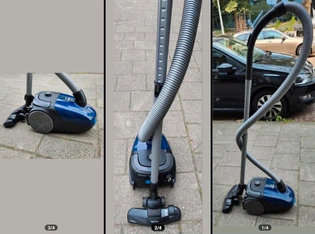 Philips PowerGo  Stofzuiger 900 W, Ophalen of Verzenden