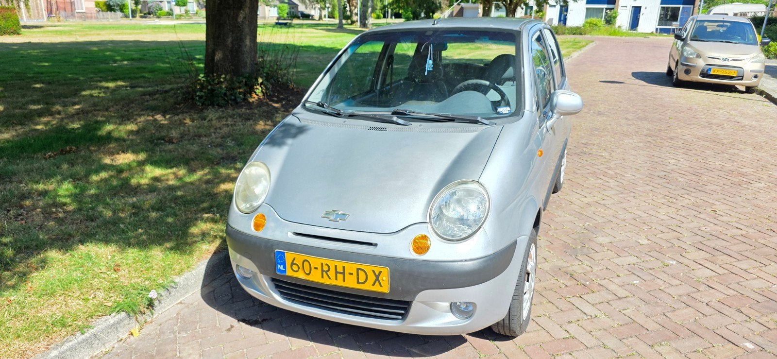 Chevrolet Matiz 0.8 2005 Grijs, Auto's, Voorwielaandrijving, Stof, Matiz, Origineel Nederlands