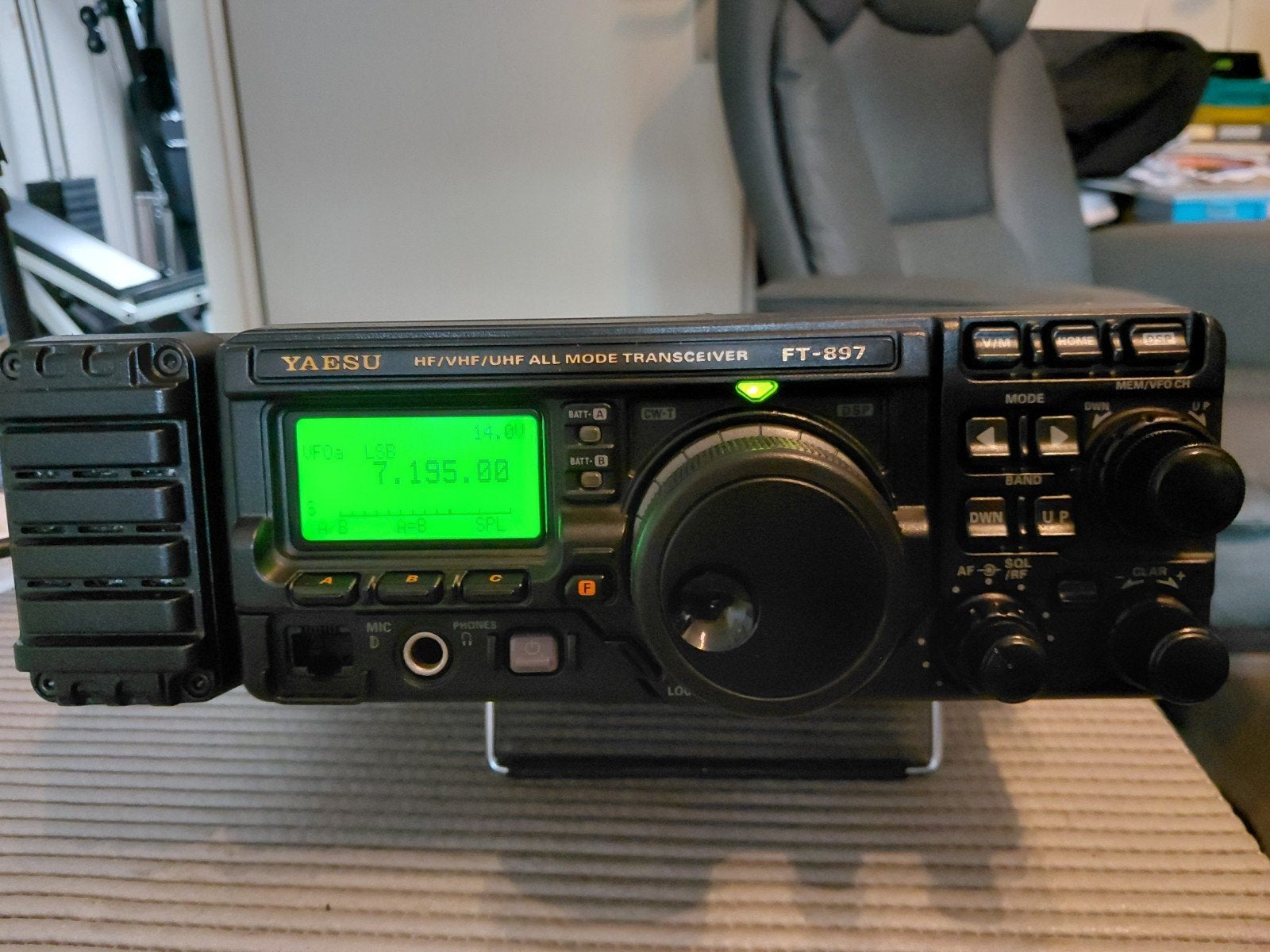 YAESU FT-897 D + FC-30 + FP-30 [ RUIL OF INRUIL KAN ], Telecommunicatie, Ophalen, Gebruikt, Zender en Ontvanger
