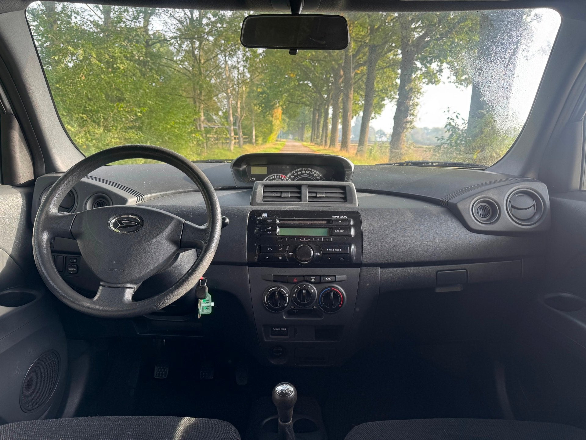 Daihatsu Materia 1.3 Rythm 2008 NAP AIRCO GOED ONDERHOUDEN, Auto's, Voorwielaandrijving, Dealer onderhouden, Zwart, Origineel Nederlands