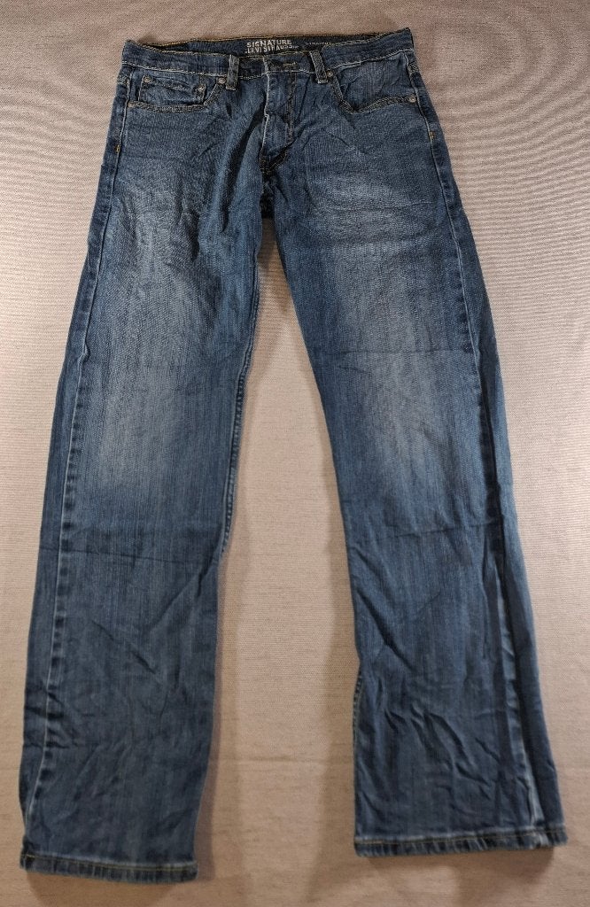 Levi Strauss & Co. Jeans – Blauw, Maat Regular 10, Zo goed als nieuw, W33 - W36 (confectie 42/44), Levi's, Verzenden