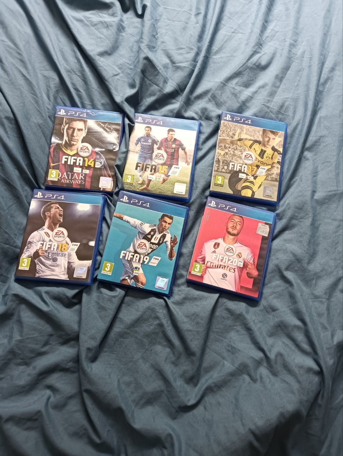FIFA PS4 Games Collectie (FIFA 14 t/m FIFA 20), Gebruikt, Ophalen of Verzenden, Eén computer, Sport