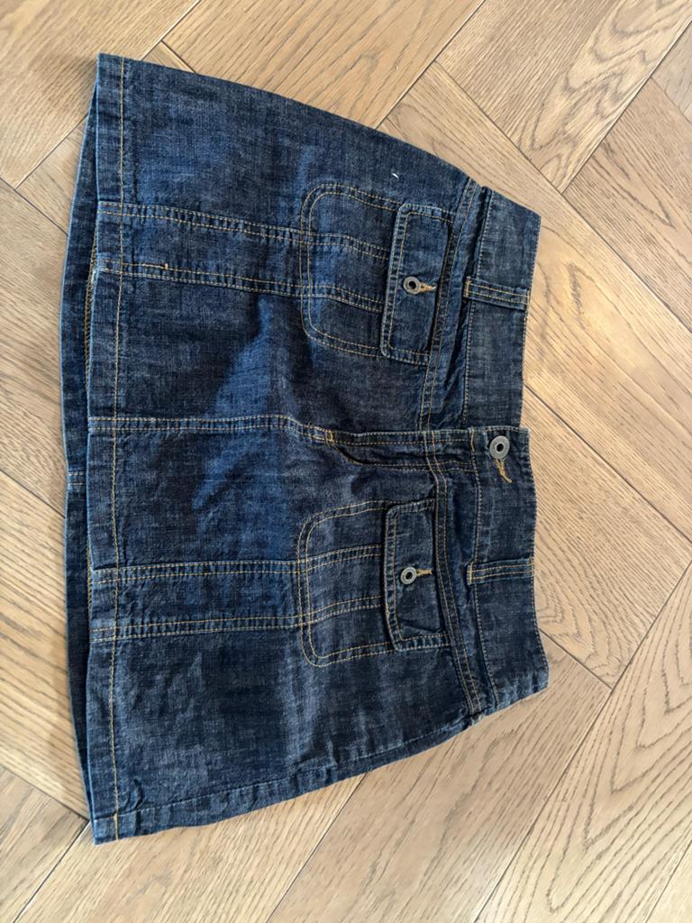 Vero Moda spijkerrokje maat 40, Maat 38/40 (M), Blauw, Ophalen of Verzenden, Gedragen