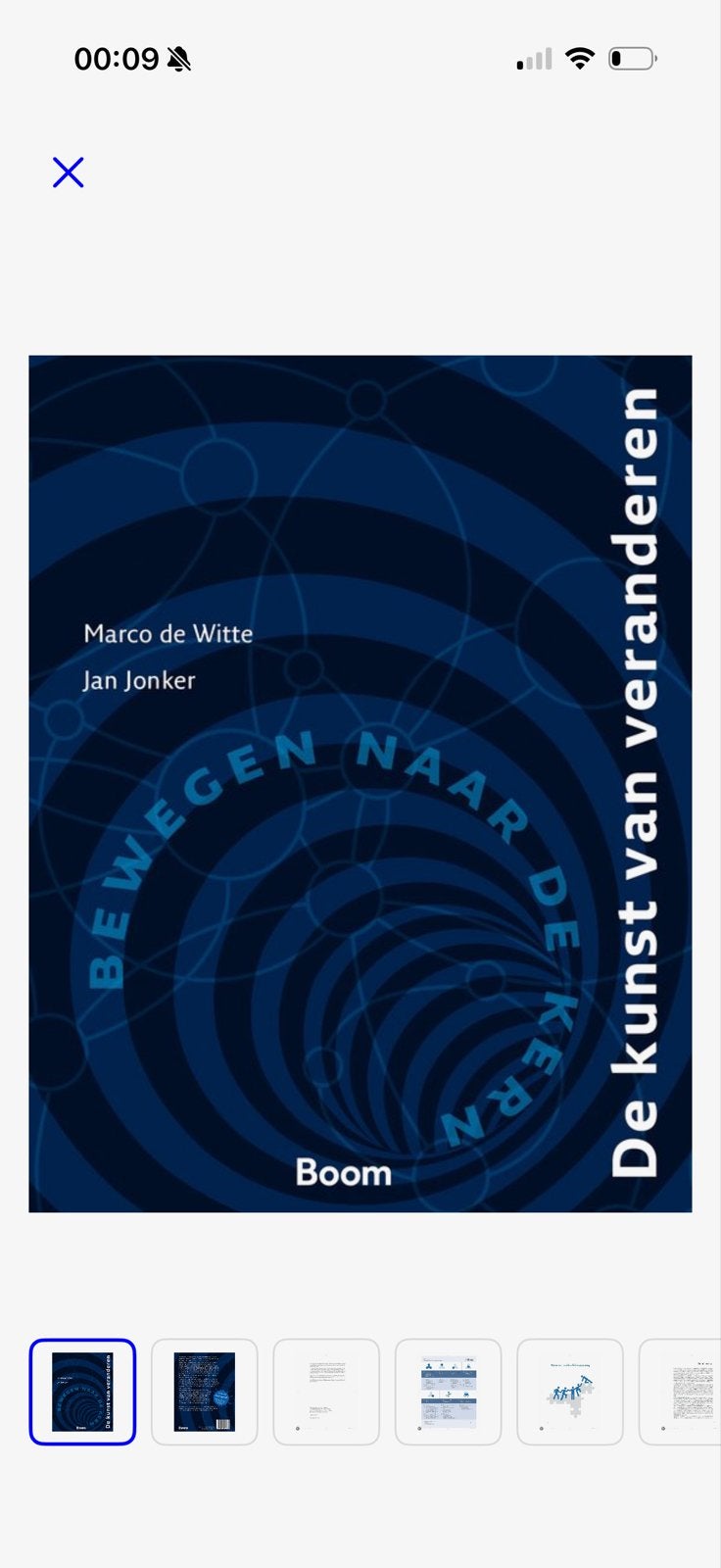 Bewegen naar de Kern: De kunst van veranderen, Ophalen of Verzenden, Zo goed als nieuw, Nederland