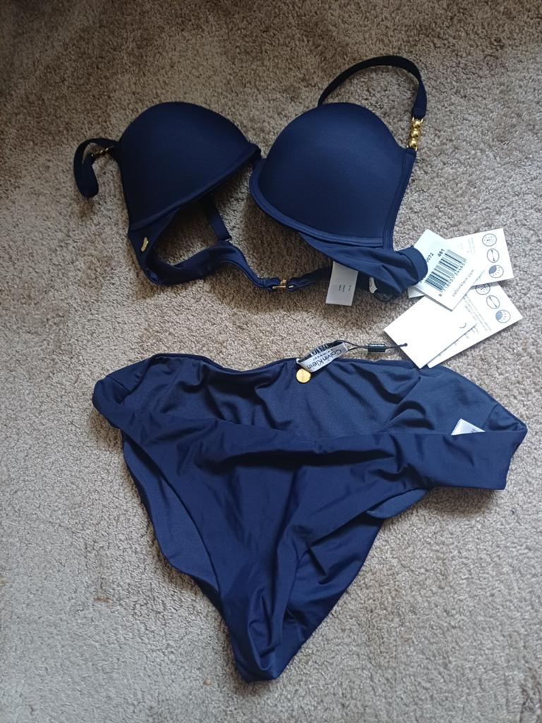 Bikini calvin klein , nieuw., Kleding | Dames, Badmode en Zwemkleding, Ophalen of Verzenden, Nieuw, Blauw, Bikini