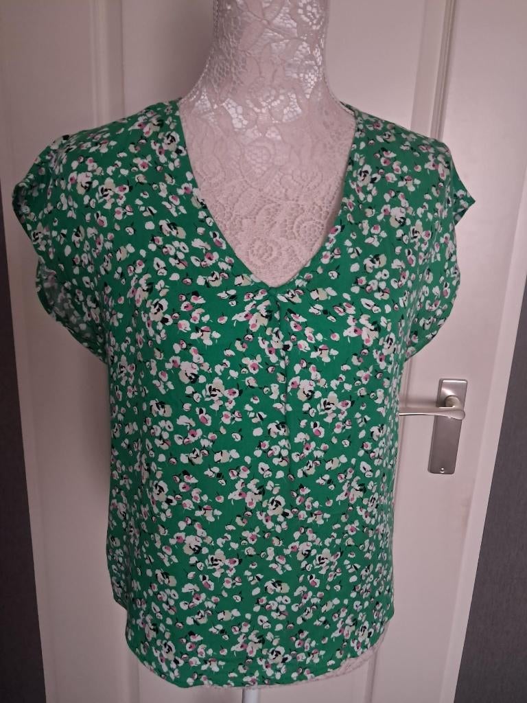 Blouse Saint tropez  Kleur : Groen maat : XS, Nieuw, Ophalen of Verzenden, Maat 34 (XS) of kleiner, Saint Tropez
