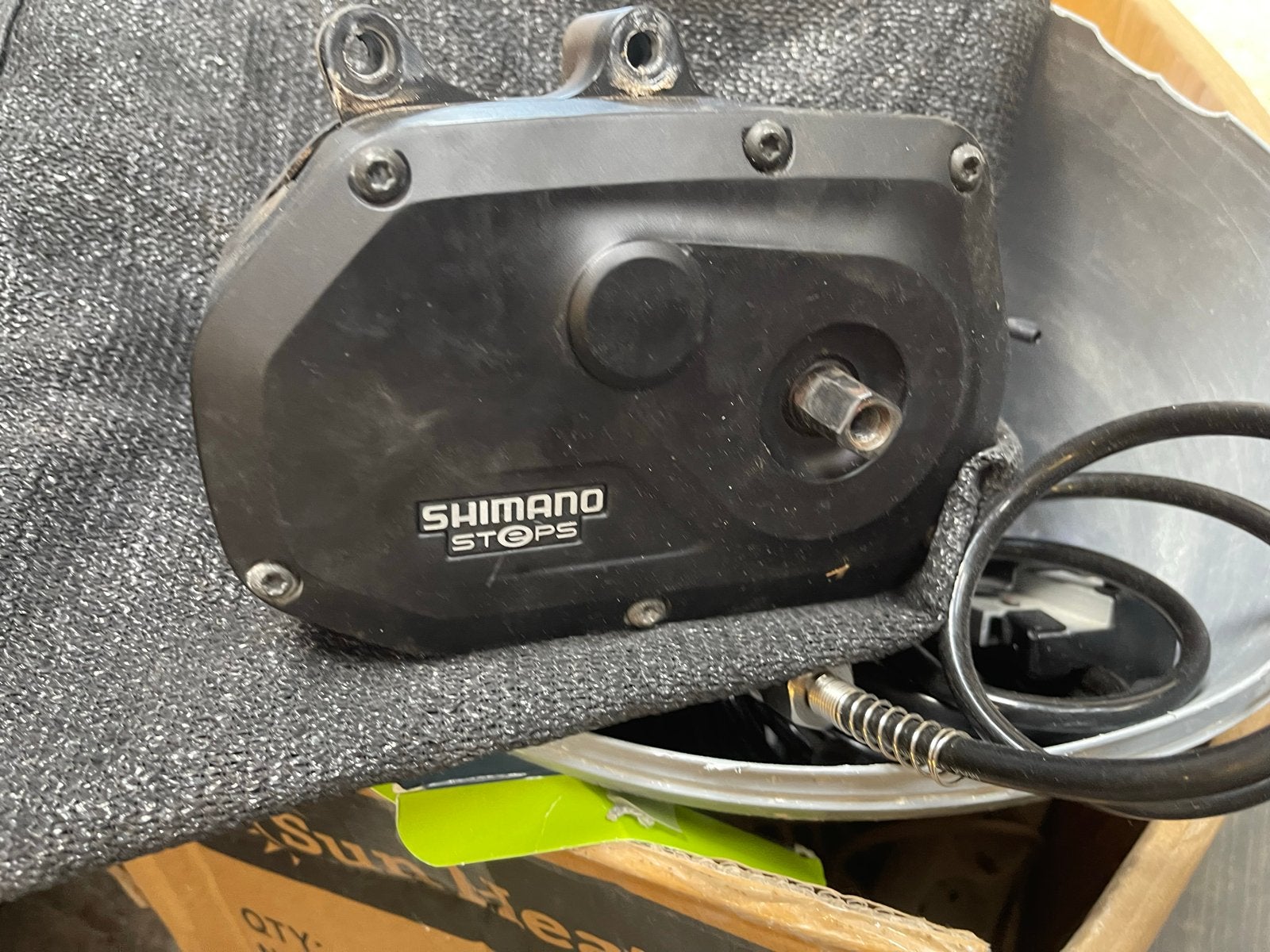 Shimano Steps DU-E6010 Middenmotor E-bike (Werkend), Elektrische fiets, Gebruikt, Overige materialen, Ophalen of Verzenden
