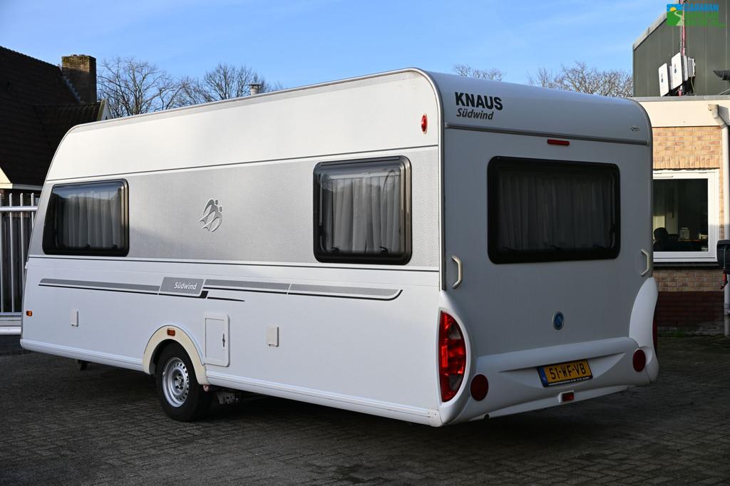 Knaus Südwind 500 EU Enkele bedden|Voortent|Mover|zakluifel, Caravans en Kamperen, Kachel, Rondzit, Bedrijf, 5 tot 6 meter