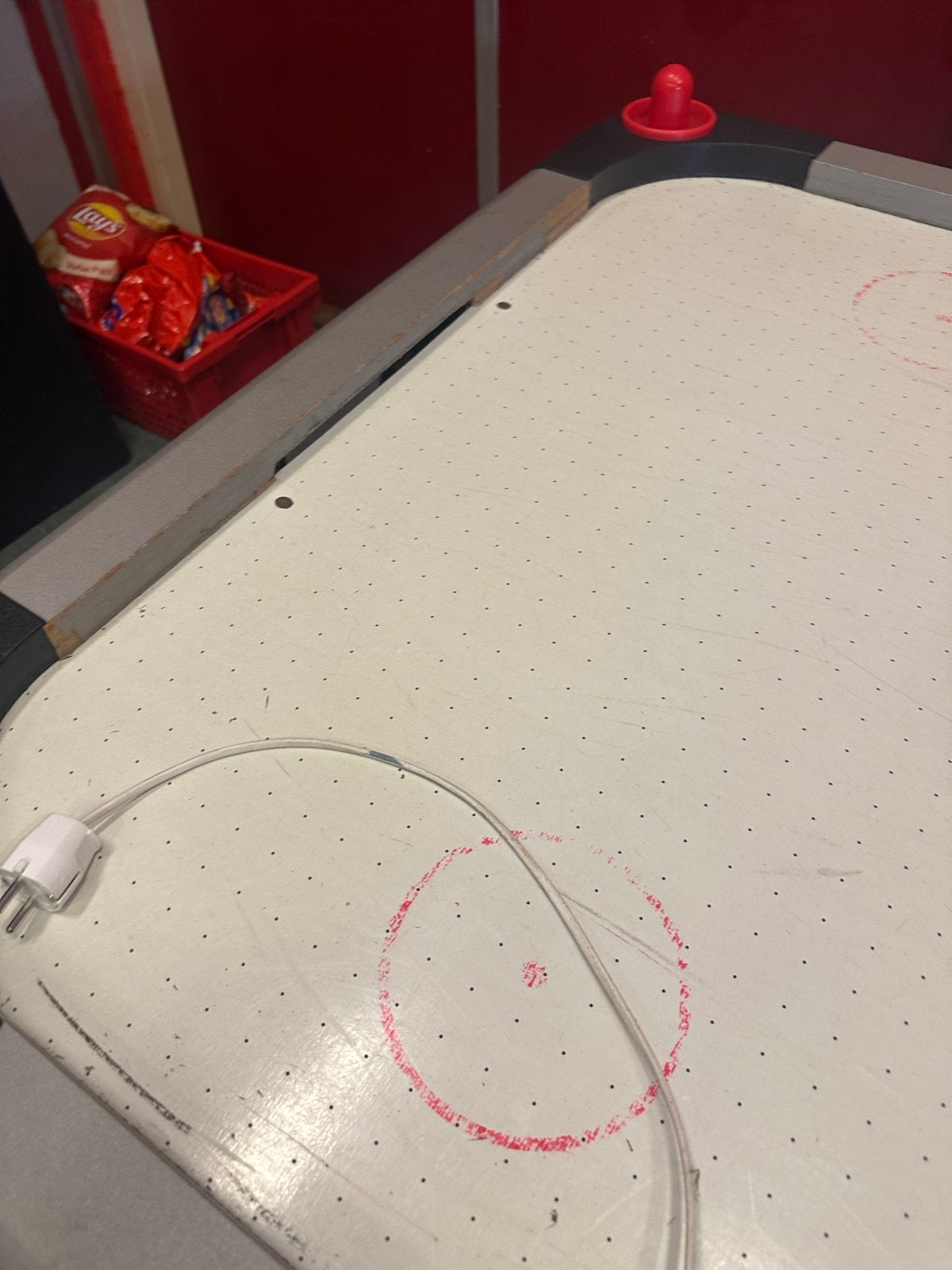 Airhockeytafel - Ventilator werkt, maar blaast zwak, Ophalen, Gebruikt