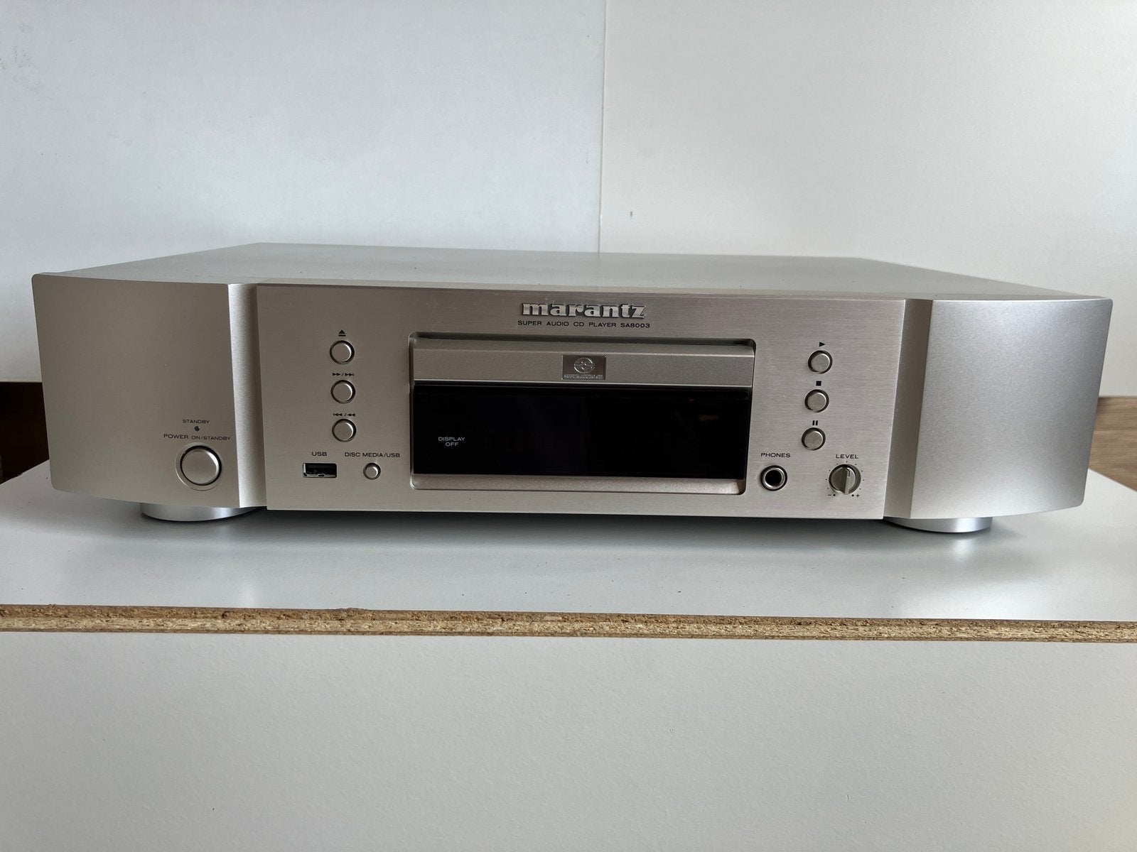 Marantz SA8003 SACD/CD Player – Silver Gold, Ophalen of Verzenden, Zo goed als nieuw, Marantz