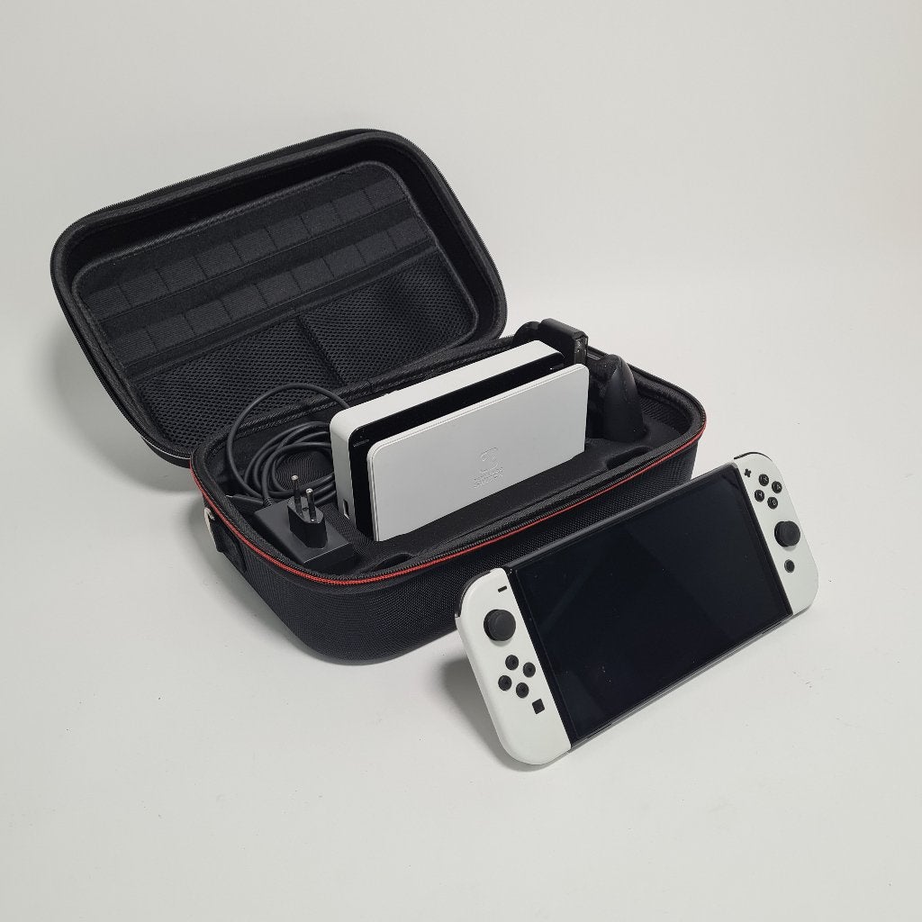 Nintendo Switch OLED 2023 | Portable Spelcomputer, Ophalen of Verzenden, Gebruikt, Met 2 controllers, Switch OLED