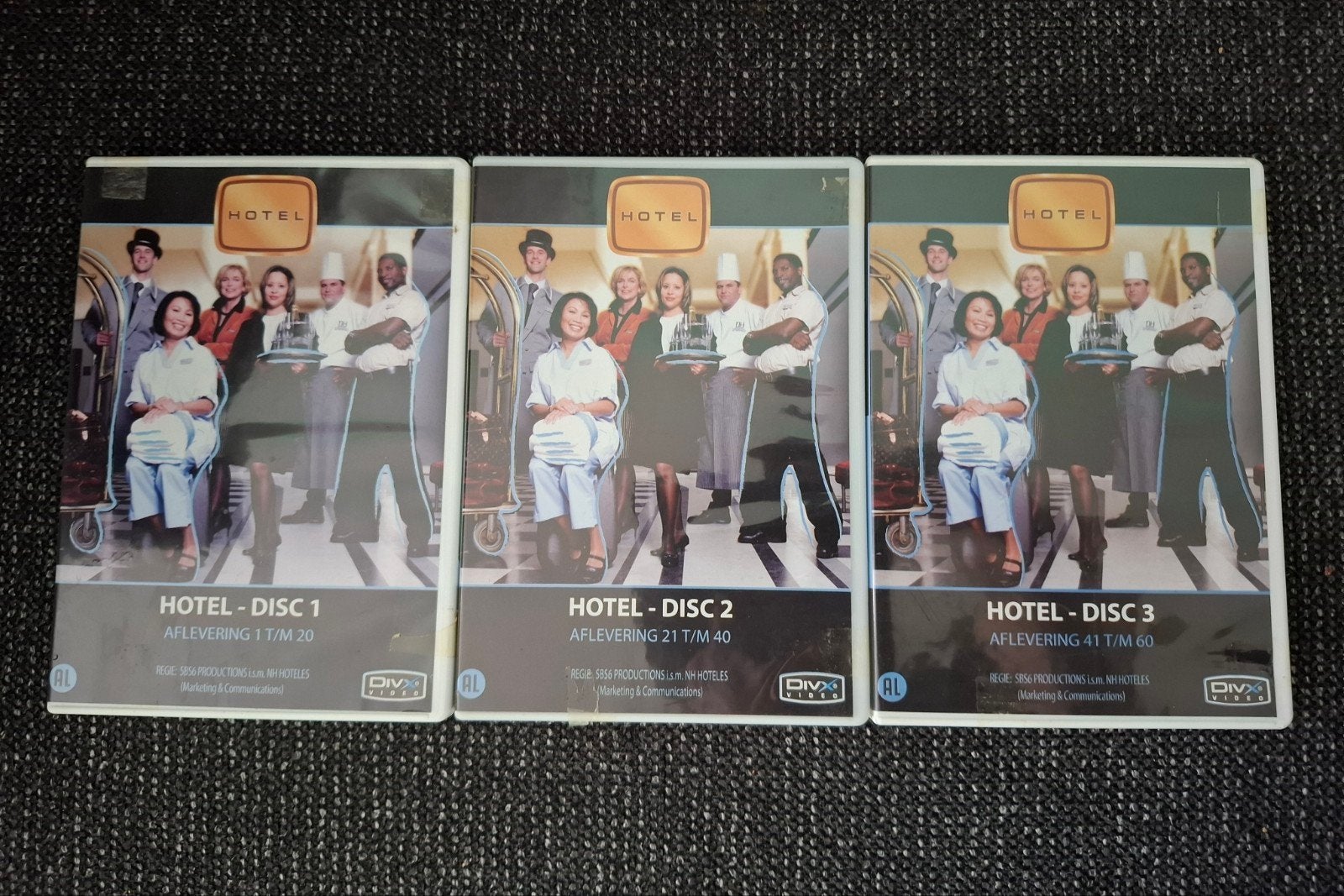 Hotel - Complete serie (3 discs), Cd's en Dvd's, Alle leeftijden, Nederlands, Drama, Zo goed als nieuw