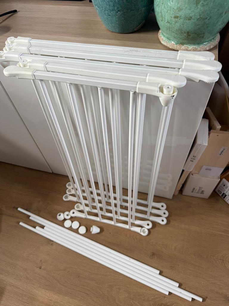 Babydan Flex traphekje uitbreidingen, Kinderen en Baby's, Traphekjes, Ophalen, Zo goed als nieuw, 115 cm of meer, Metaal of IJzer