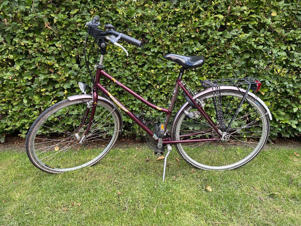 Nette Gazelle damesfiets, Fietsen en Brommers, Ophalen, Velgrem, Versnellingen, Gazelle