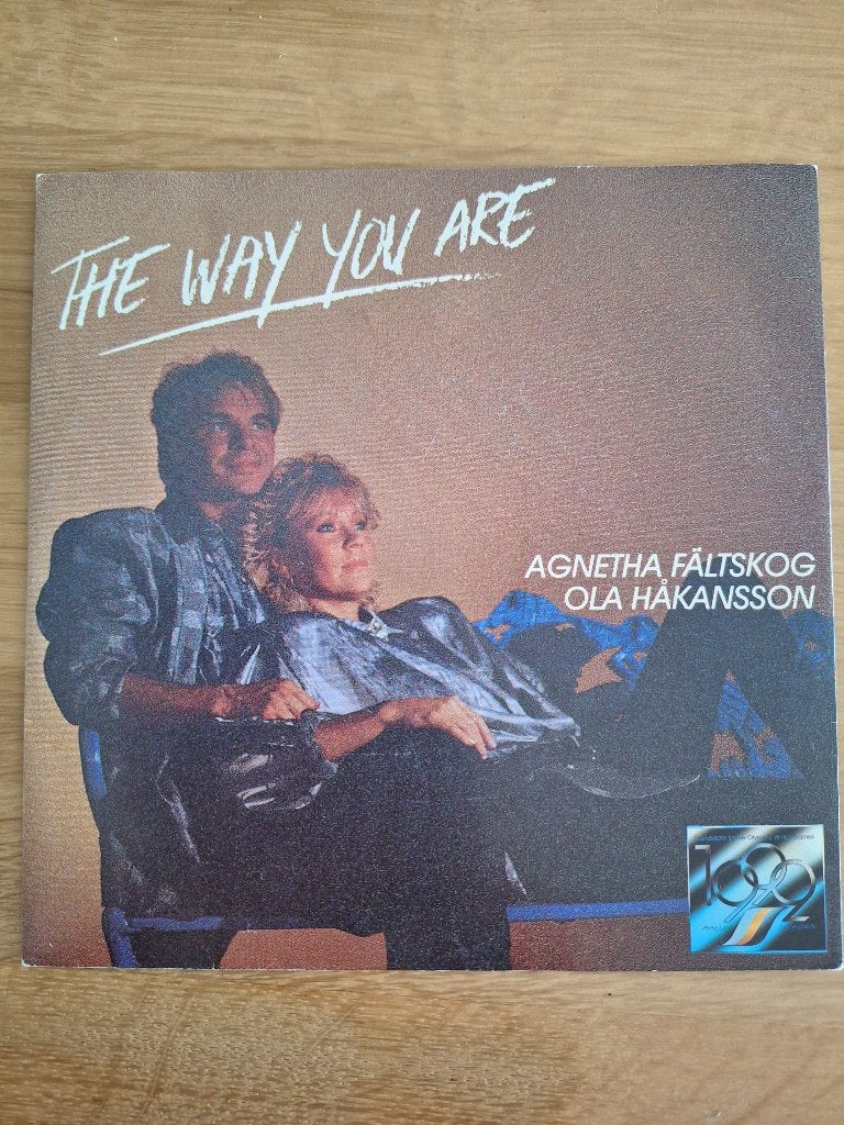 Uit Zweden single The way you are van Agnetha van ABBA, Gebruikt, 7 inch, Pop, Overige typen