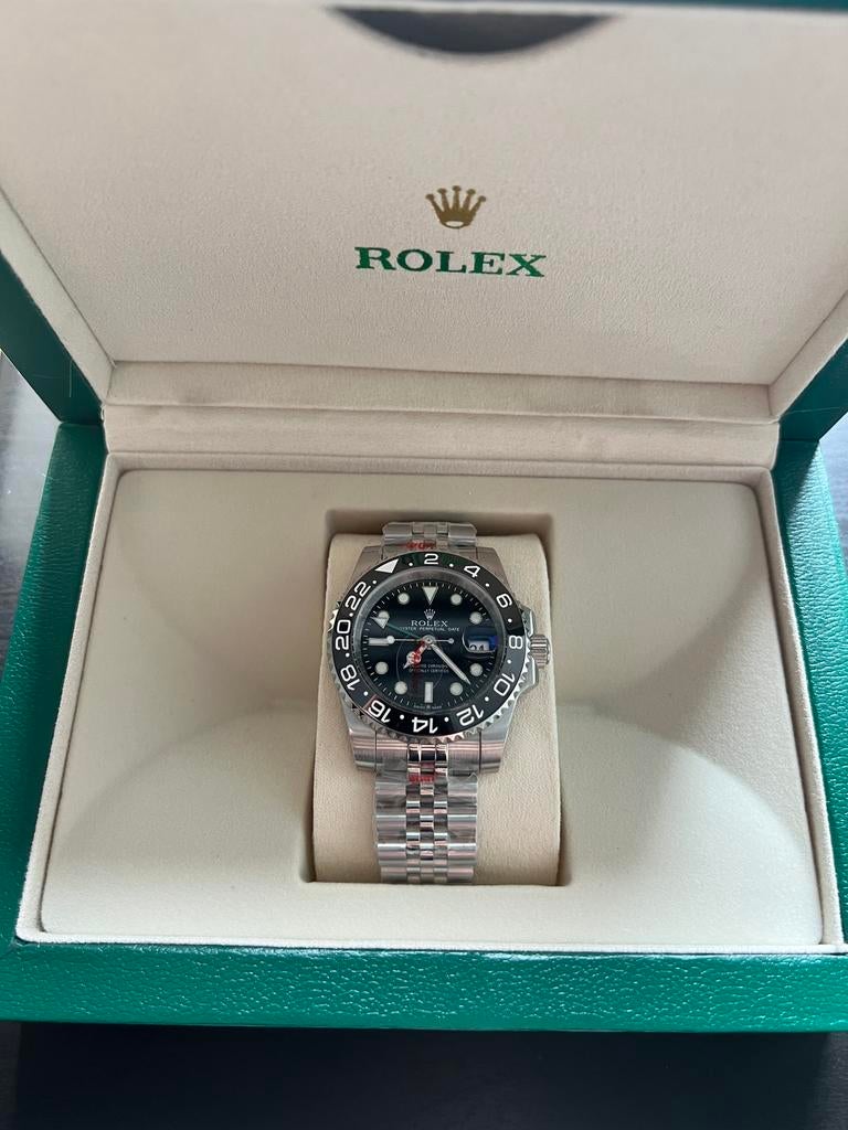 Rolex GMT II - “Bruce Wayne”, Ophalen of Verzenden, Nieuw, Staal, Rolex