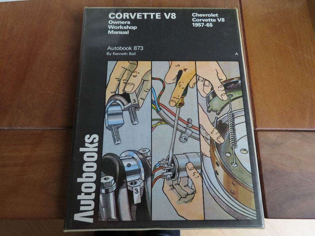 Autobooks workshop manual Chevrolet Corvette V8 1957-65, Ophalen of Verzenden
