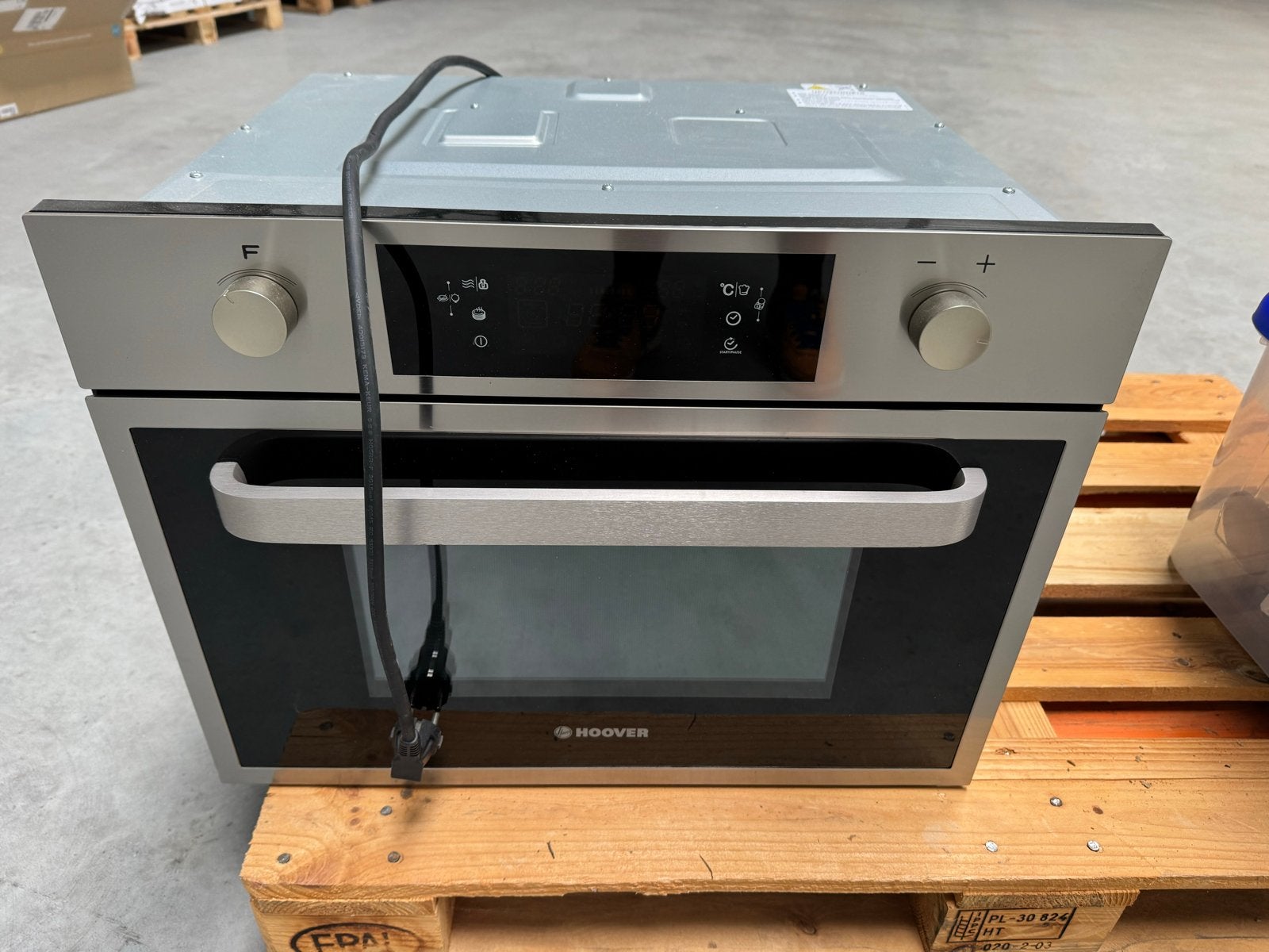 Hoover Inbouw Combimagnetron HMC441EX - Zo goed als nieuw, Witgoed en Apparatuur, Magnetrons, Zo goed als nieuw, Inbouw, Combimagnetron