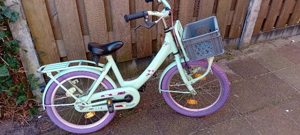 Meisjesfiets Alpina 18 inch, Fietsen en Brommers, Ophalen, Gebruikt, 18 inch
