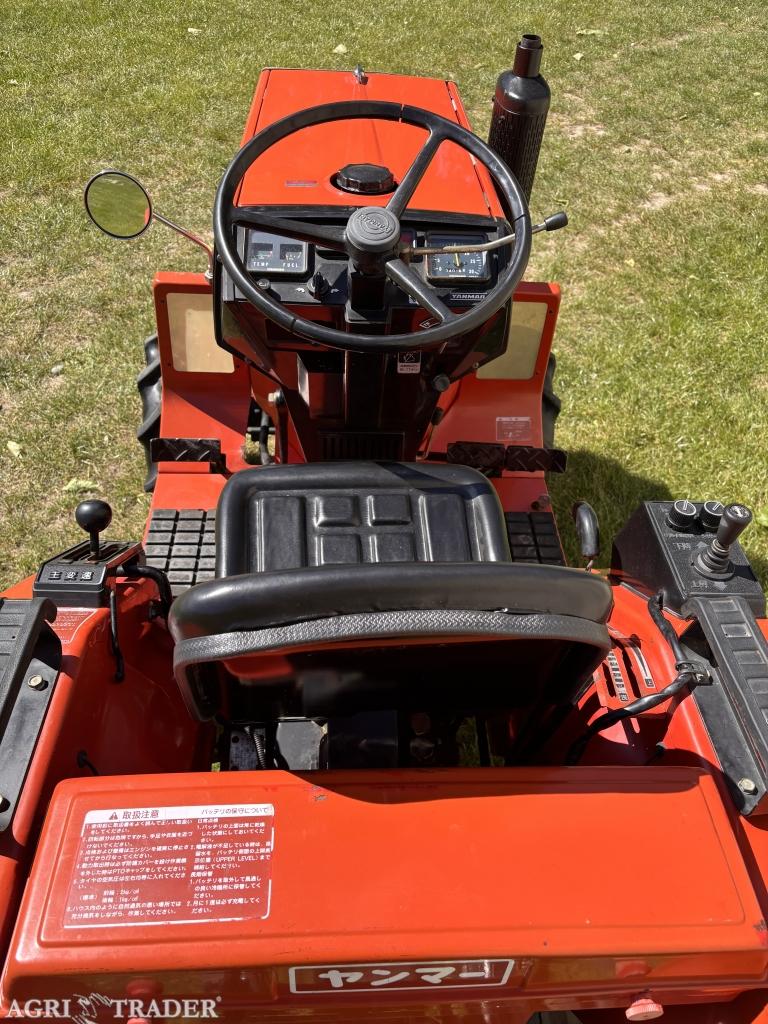 Yanmar F15D 4x4 minitractor - 401uur - 19pk - incl onderhoud, Zakelijke goederen, Machines en Bouw | Tuin, Park en Bosbouw, Yanmar