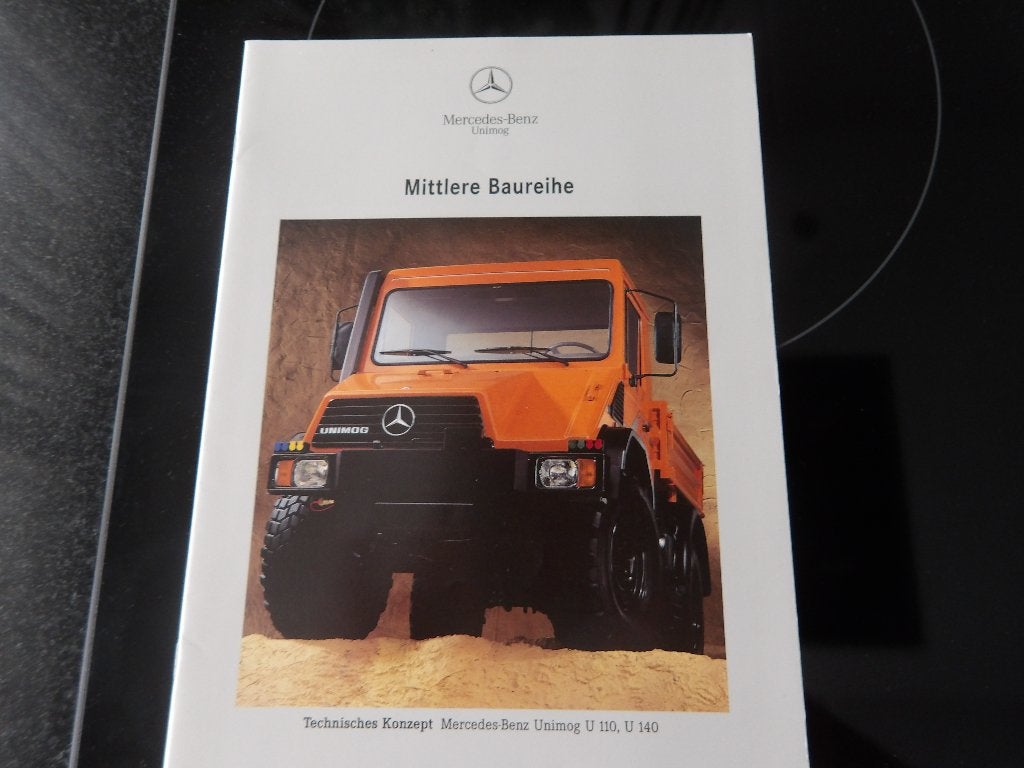 Mercedes-Benz Unimog U 110, U 140 Technisch Concept, Ophalen of Verzenden