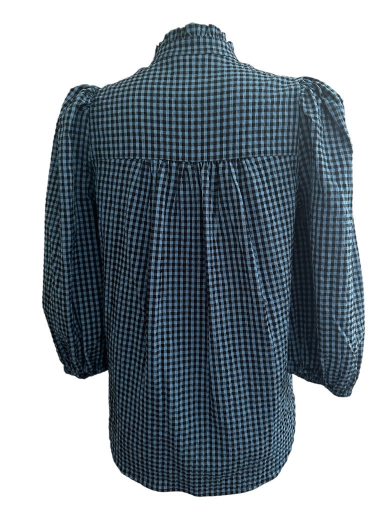 MbyM blouse XS, Blauw, Ophalen of Verzenden, Zo goed als nieuw, Maat 34 (XS) of kleiner