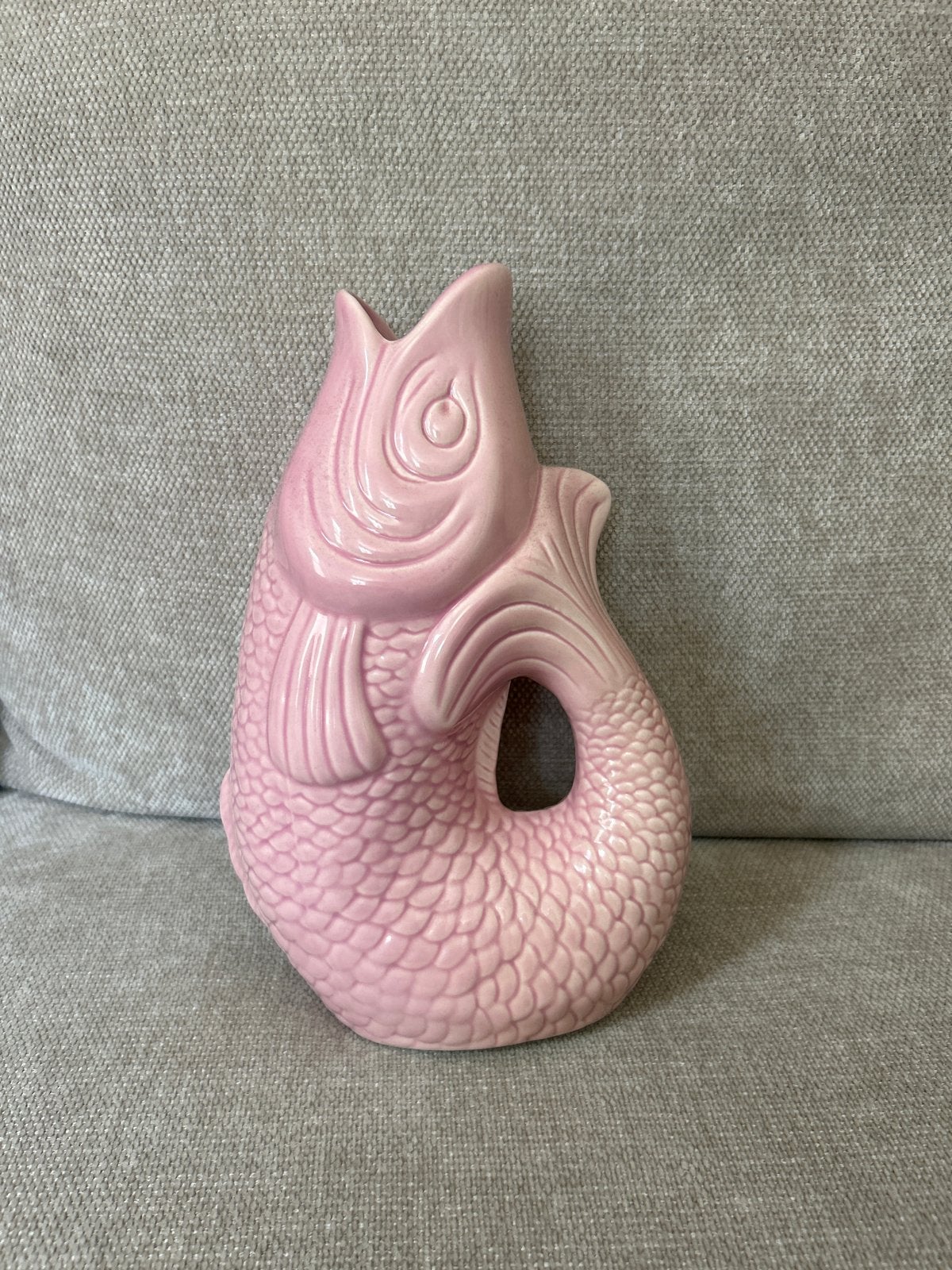 Gift Company Monsieur Carafon Vis Vaas Karaf Lichtroze, Ophalen