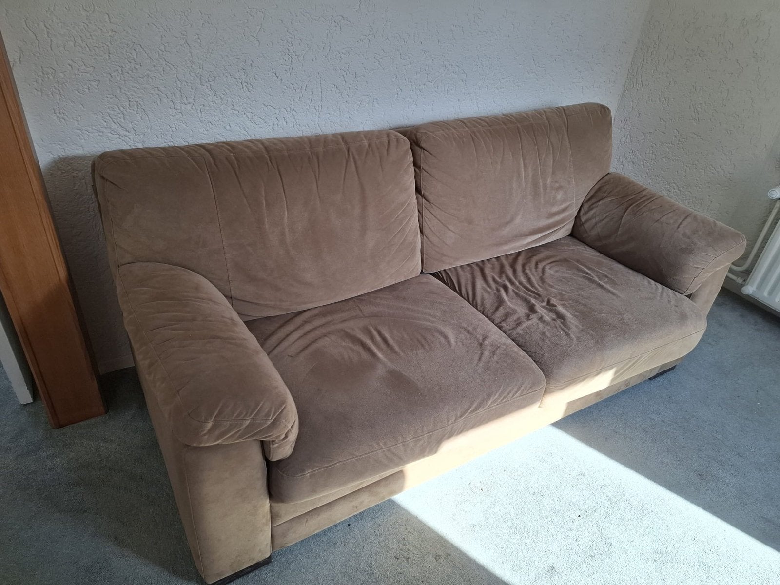 Comfortabele 2-zitsbank - Gebruikt, Ophalen, Gebruikt, 150 tot 200 cm, Tweepersoons