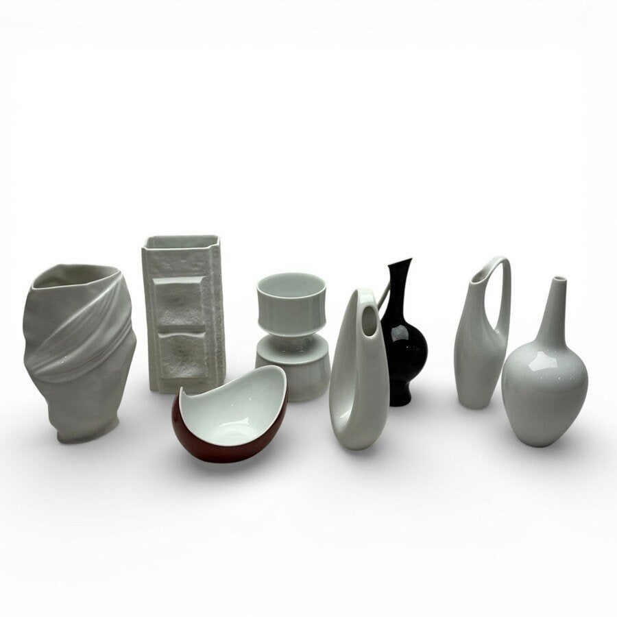 Rosenthal Studio Linie vazen etc (8x) o.a. Tapio Wirkkala, Ophalen of Verzenden