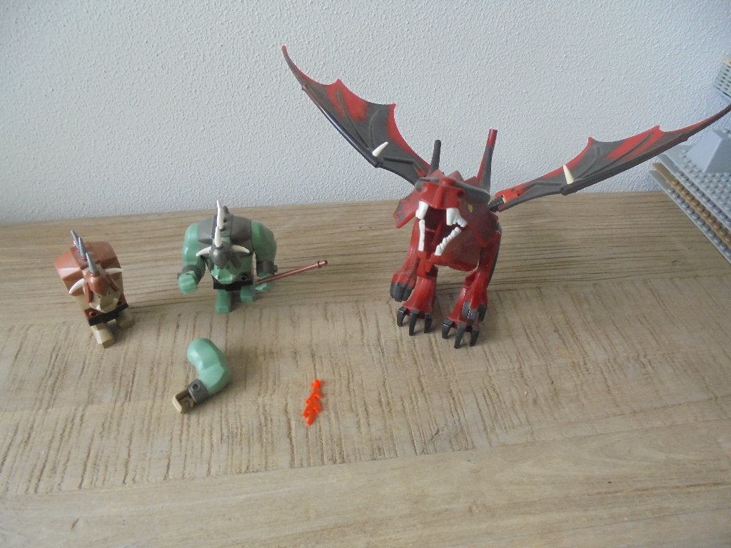 lego Fantasy Era Troll Draak Onderdelen, Ophalen of Verzenden, Zo goed als nieuw, Lego