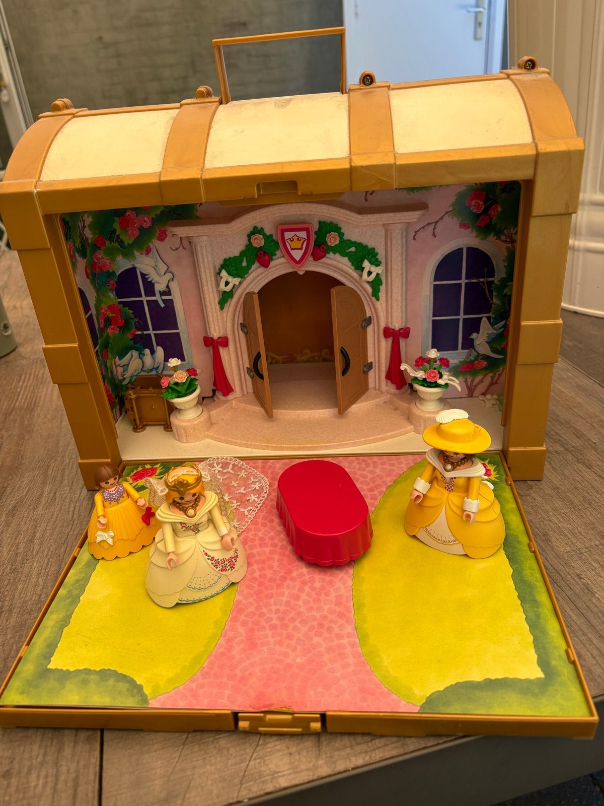 Playmobil Prinsessen Kasteel Koffer met Figuren, Ophalen of Verzenden, Gebruikt, Meisje