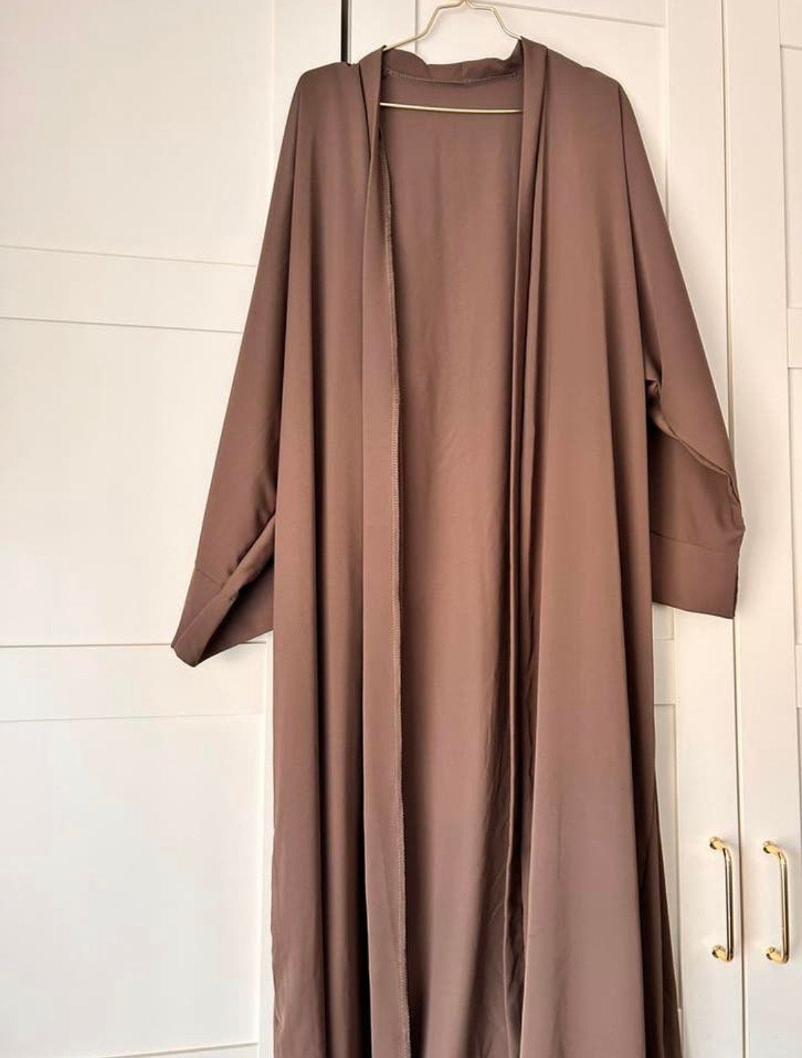 Nieuwe kimono taupe merrachi styl maat l/xl, Ophalen of Verzenden, Nieuw, Bruin