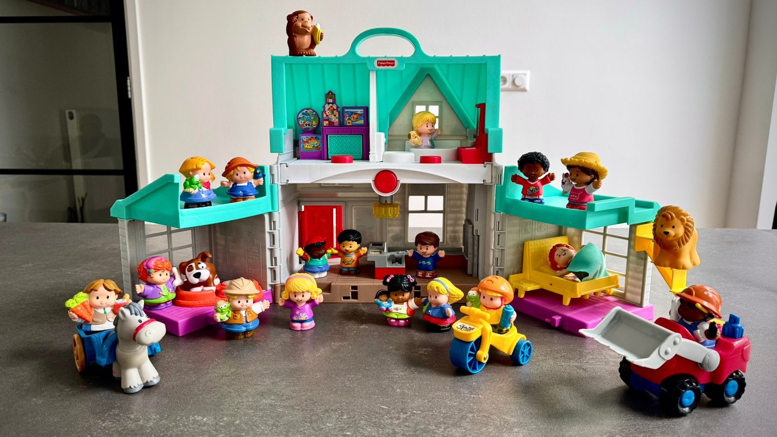 Fisher price speelhuis, Ophalen, Zo goed als nieuw