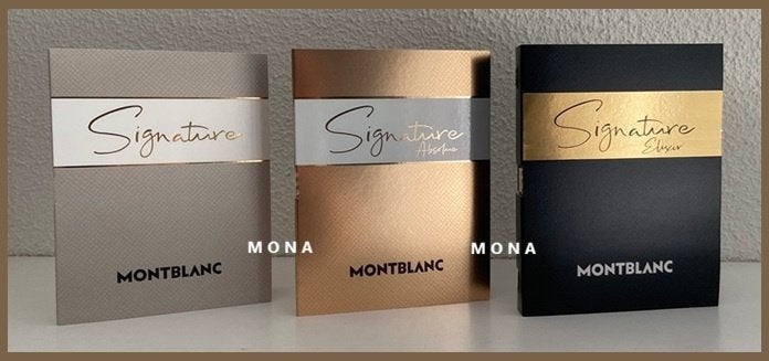 Signature set 3 parfum samples proefjes testers monsters, Verzenden, Nieuw