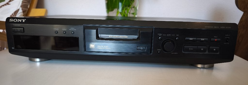 Sony MDS-JE330 MD deck, Ophalen of Verzenden, Minidisc-recorder