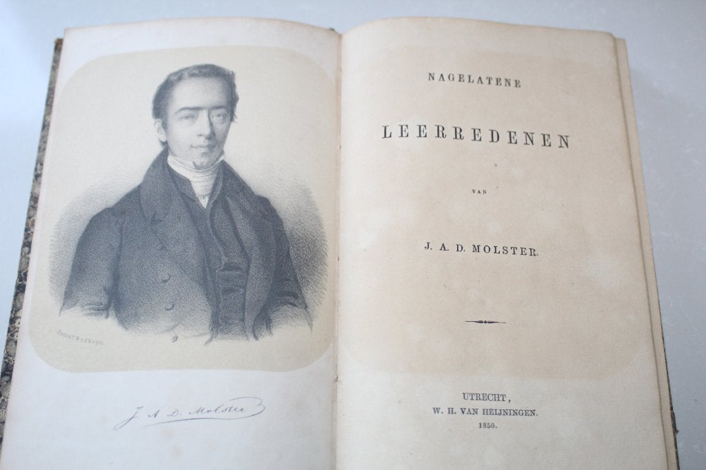 Nagelatene leerredenen van J.A.D. Monster (1850, portret), Ophalen of Verzenden