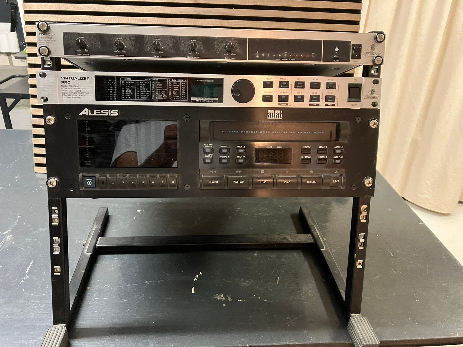 Adio rack  adat recorder vitualizer image processor, Ophalen, Gebruikt, Audio
