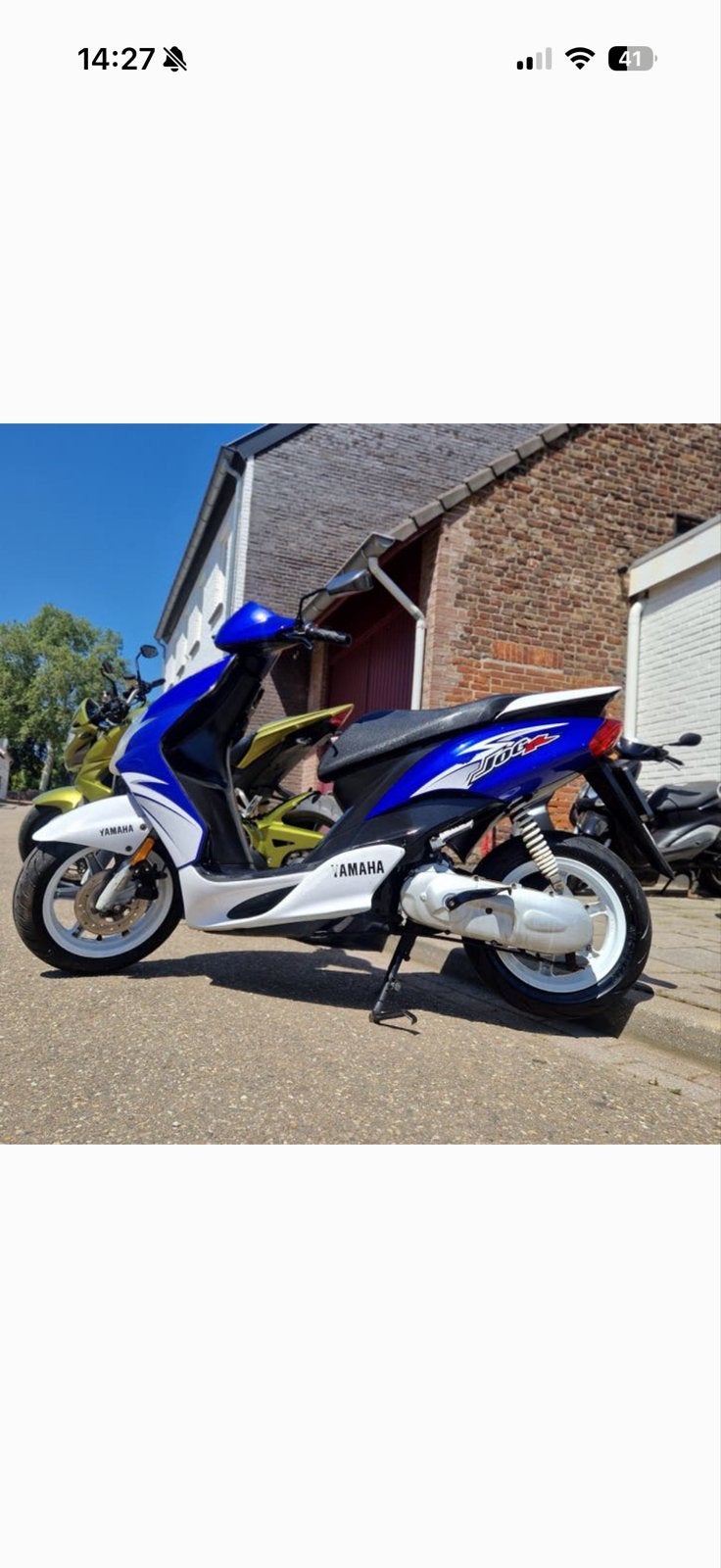Yamaha jog r, JogR of RR, Gebruikt, Maximaal 45 km/u, Benzine