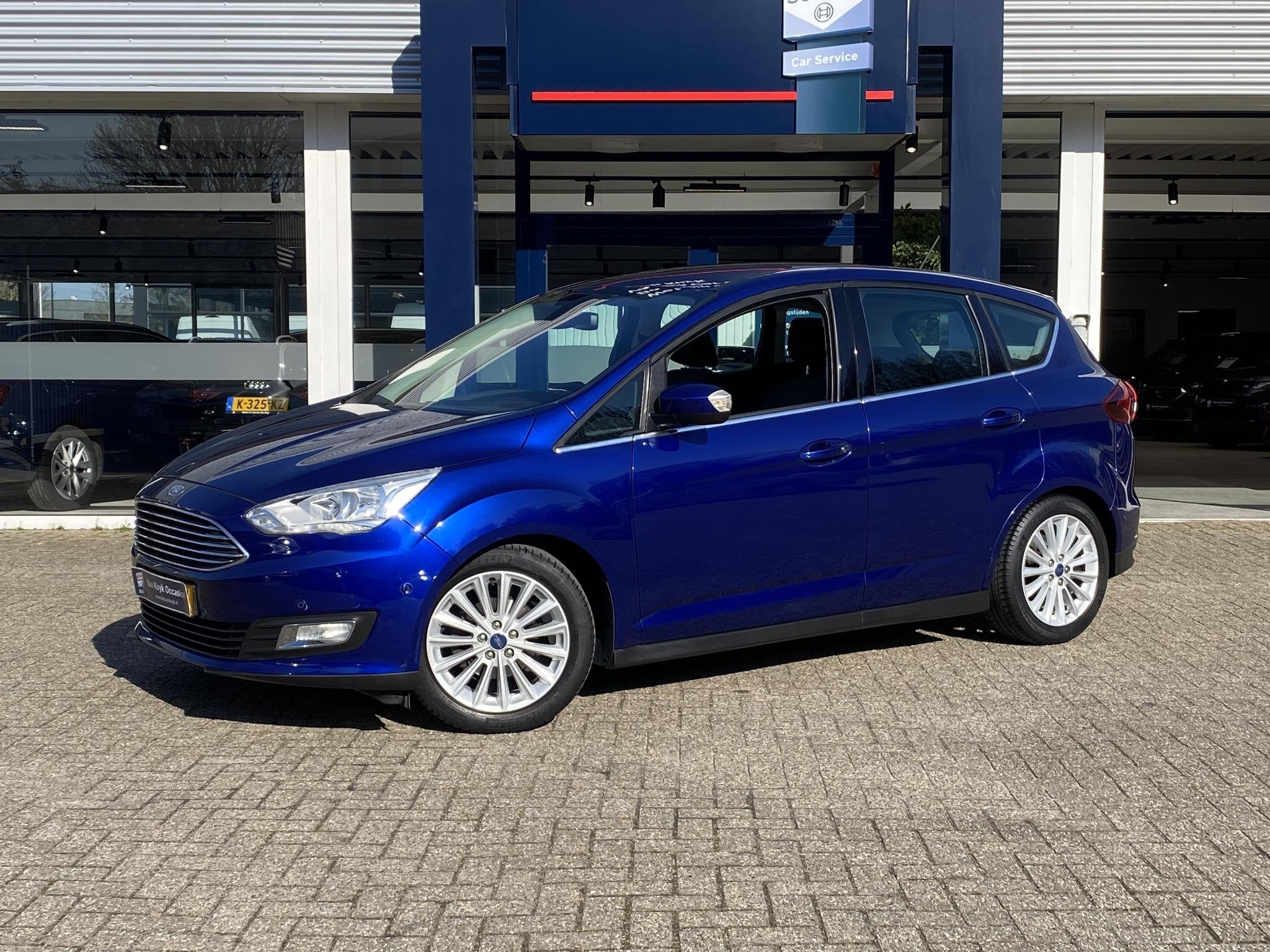 Ford C-Max 1.0 Titanium / NL-Auto / 48.000 KM / Apple-Carpla, Auto's, Ford, Voorwielaandrijving, Gebruikt, Euro 6, Origineel Nederlands