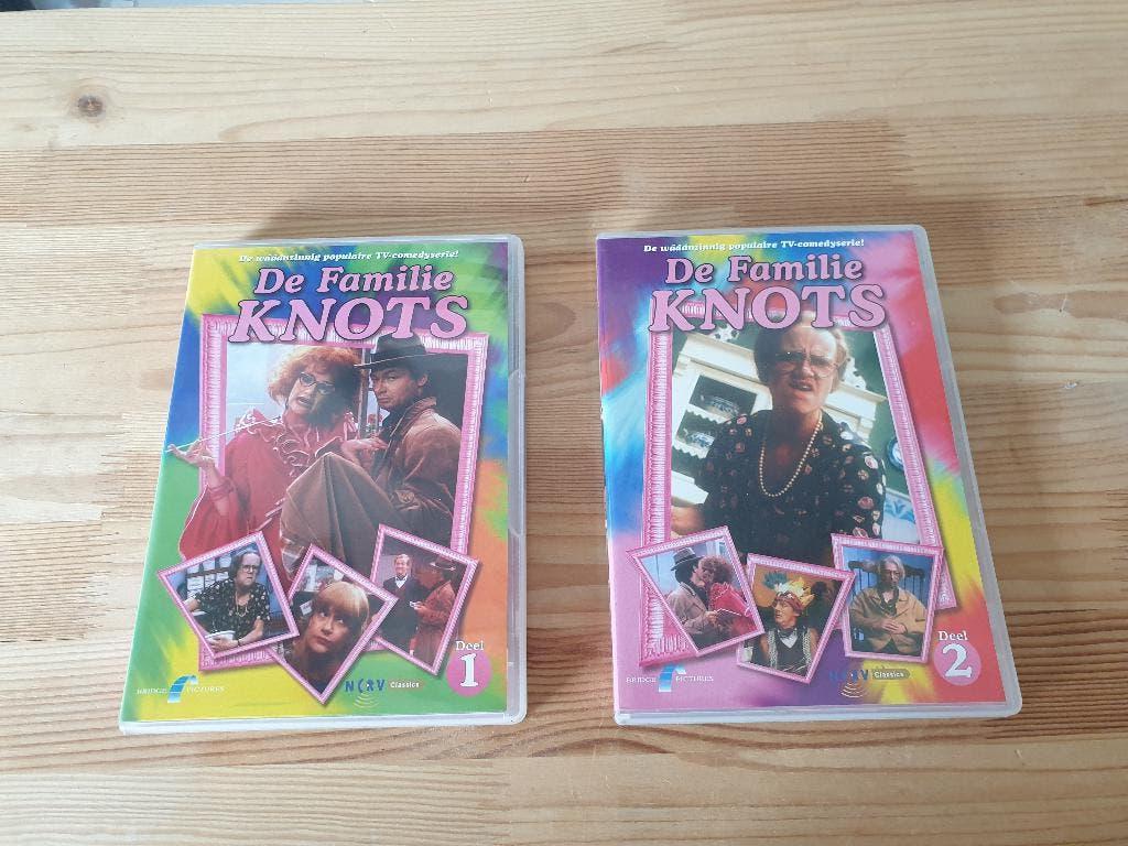 2 DVDS - De Familie Knots - Deel 1 en Deel 2, Cd's en Dvd's, Gebruikt, Alle leeftijden, Boxset, Ophalen of Verzenden
