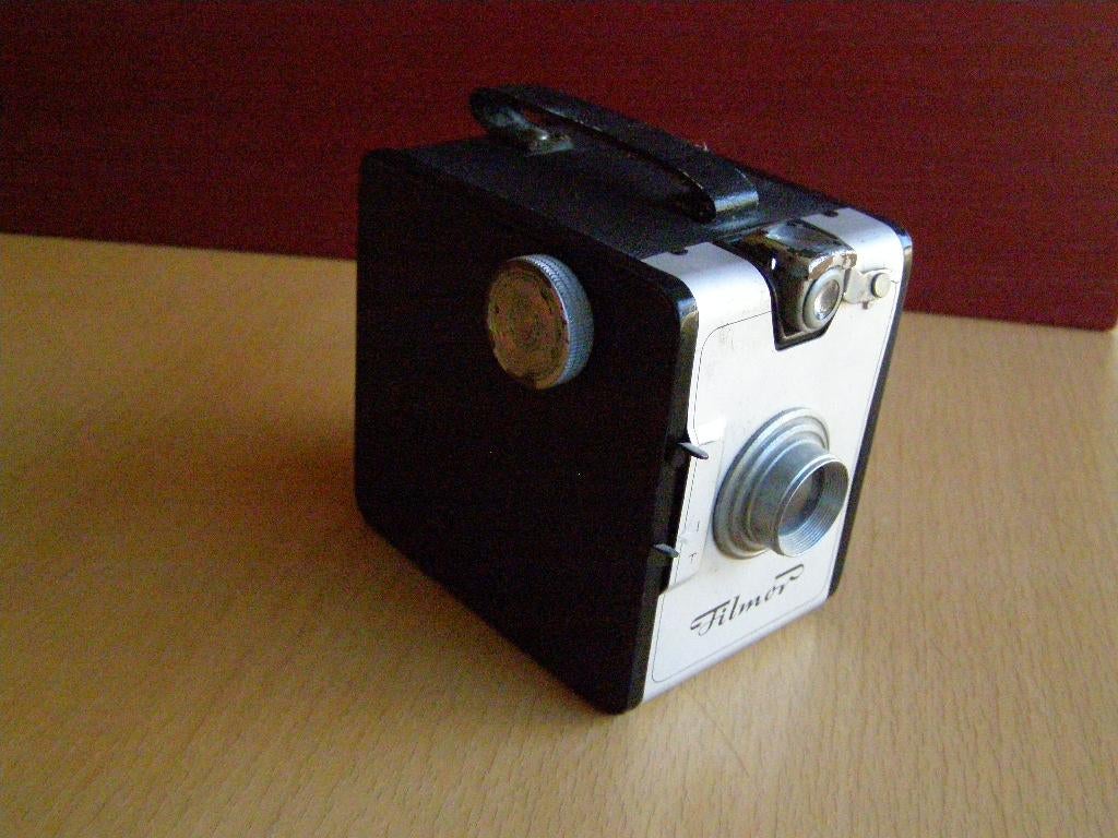 Fototoestel FILMOR BOX VINTAGE Italië, Audio, Tv en Foto, Fotocamera's Analoog, Ophalen of Verzenden, Gebruikt, Compact, Overige Merken
